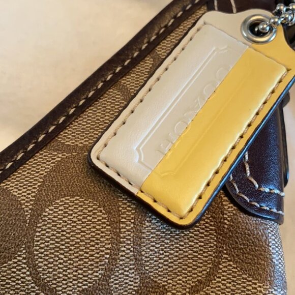 Coach bag heritage stripe crossbody shoulder bag classic luxury  NWOT - Picture 8 of 10